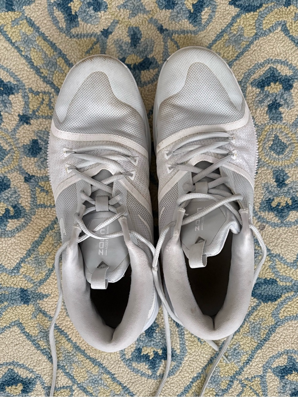 Nike Men’s Light Gray Mesh Sneakers